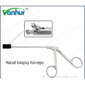 Instrumentos de sinuscopia Otologia Pinça de biópsia nasal inoxidável